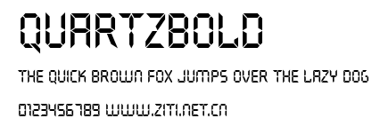 QuartzBolD.ttf字體轉換器圖片