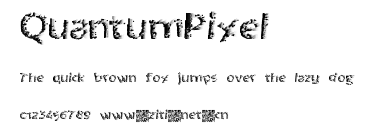 QuantumPixel.ttf字體轉換器圖片