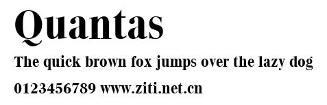 Quantas.ttf字體轉換器圖片