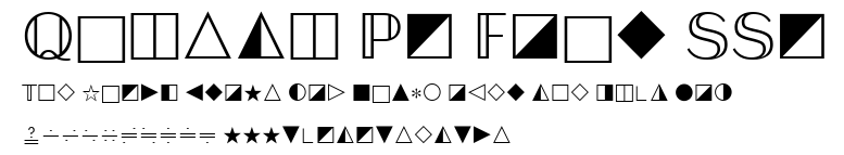 Quanta Pi Four SSi.ttf字體轉換器圖片