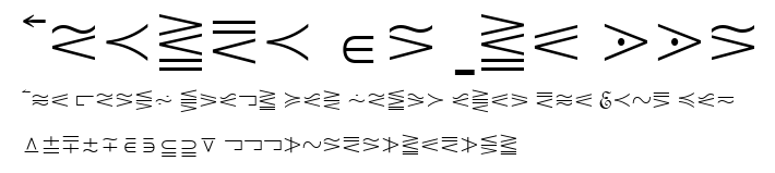 Quanta Pi One SSi.ttf字體轉換器圖片
