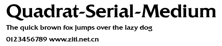 Quadrat-Serial-Medium.ttf字體轉換器圖片