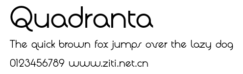 Quadranta.otf字體轉換器圖片