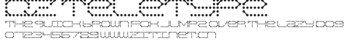 QZ Teletype.ttf字體轉換器圖片