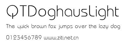 QTDoghausLight.ttf