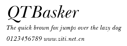 QTBasker.ttf字體轉換器圖片