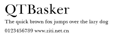 QTBasker.ttf字體轉換器圖片