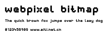 webpixel bitmap.otf
