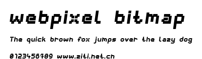 webpixel bitmap.otf