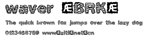 waver (BRK).ttf字體轉換器圖片