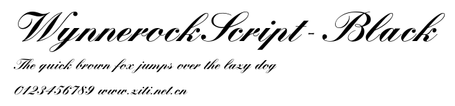 WynnerockScript-Black.ttf