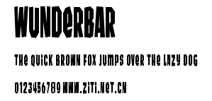 Wunderbar.ttf字體轉換器圖片