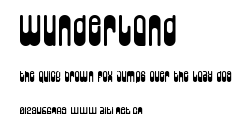 Wunderland.ttf字體轉換器圖片