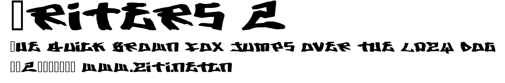 Writers 2.ttf字體轉換器圖片