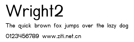 Wright2.ttf字體轉換器圖片