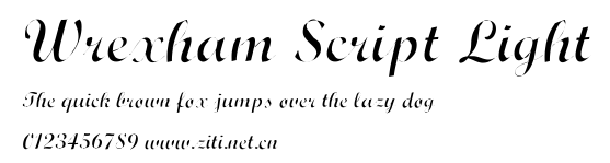 Wrexham Script Light.ttf