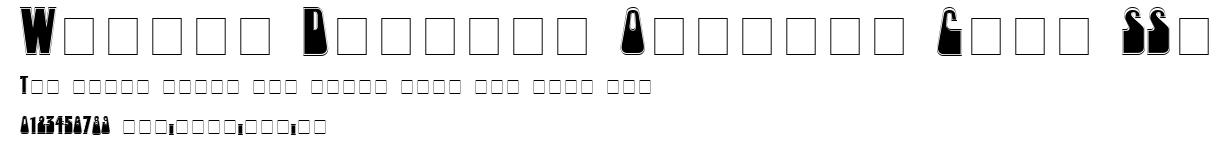 Woogie Display Outline Caps SSi.ttf