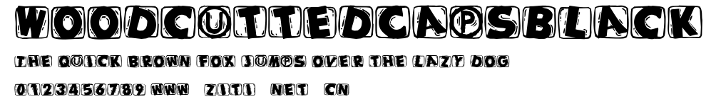 WoodcuttedCapsBlack.ttf