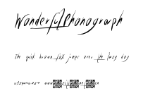 WonderfulPhonograph.ttf字體轉換器圖片