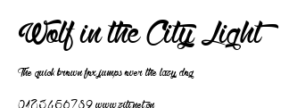 Wolf in the City Light.ttf