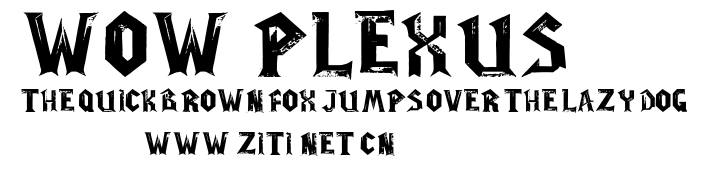 WoW-plexus.ttf字體轉換器圖片
