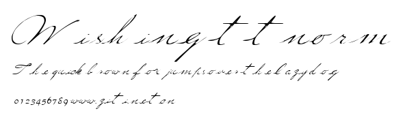 Wishing ttnorm.ttf字體轉換器圖片