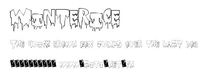 WinterIce.ttf字體轉換器圖片