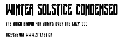 Winter Solstice Condensed.ttf