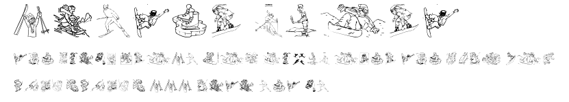 Winter Sport.ttf字體轉換器圖片