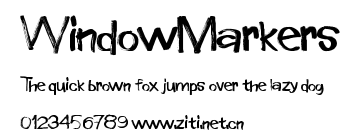 WindowMarkers.ttf字體轉換器圖片