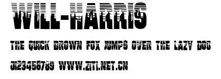 Will-Harris.ttf字體轉換器圖片