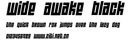 Wide awake Black.ttf