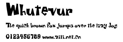 Whutevur.ttf