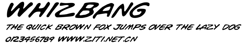 WhizBang.ttf字體轉換器圖片