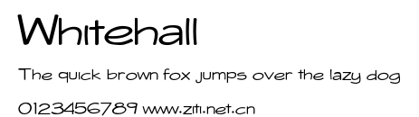 Whitehall.ttf字體轉換器圖片