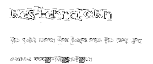 WesternClown.ttf字體轉換器圖片
