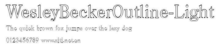 WesleyBeckerOutline-Light.ttf