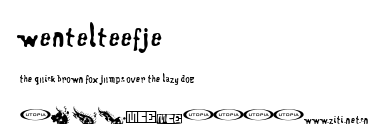 Wentelteefje.ttf字體轉換器圖片