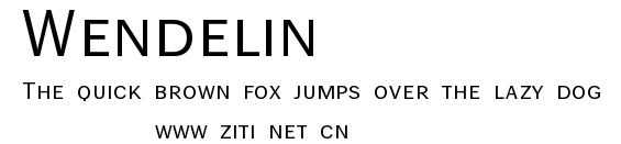 Wendelin.ttf字體轉換器圖片
