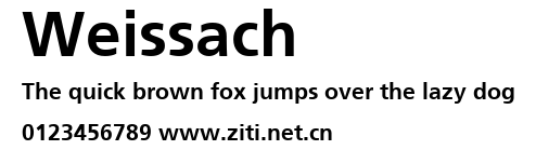 Weissach.ttf字體轉換器圖片