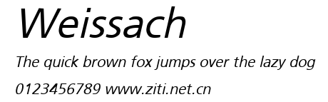 Weissach.ttf字體轉換器圖片