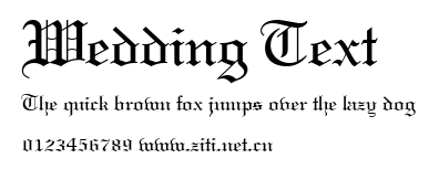 Wedding Text.ttf字體轉換器圖片
