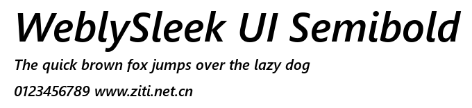 WeblySleek UI Semibold.ttf字體轉換器圖片