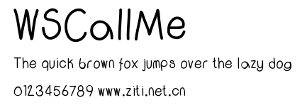 WSCallMe.ttf