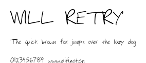 WILL RETRY.otf