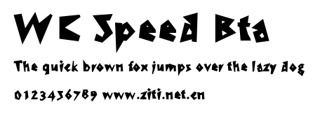WC Speed Bta.otf