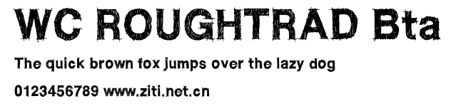 WC ROUGHTRAD Bta.ttf