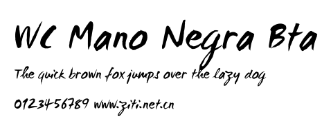 WC Mano Negra Bta.otf