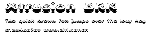 Xtrusion BRK.ttf