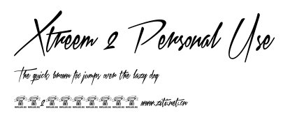 Xtreem 2 Personal Use.ttf
